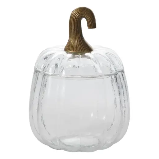[67048] Translucent Pumpkin Terrarium 8.75"x 12.75"