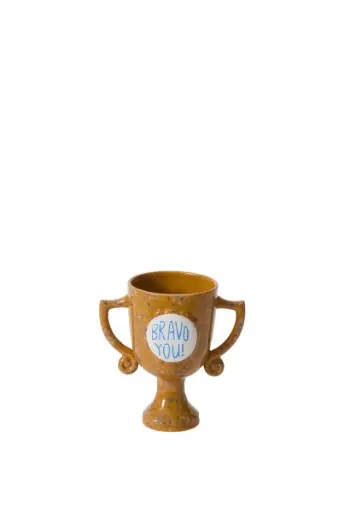 [67062] Trophy Mom Vase 6.5"x 4"x 6.5"