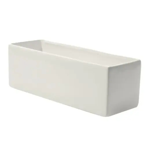 [67079] Urban Planter 12"x 4"x 4" White