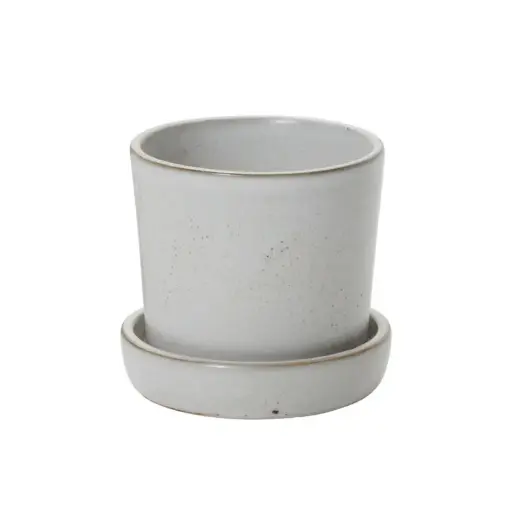 [67130] Watson Pot with Saucer 3.5"x 3.5"