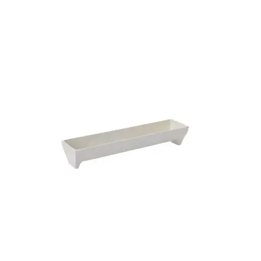 [67149] White Edison Tray 17.5"x 4"x 3"