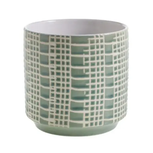 [67196] Zati Pot 4.75"x 4.75" Green