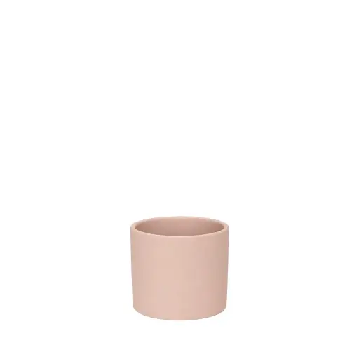 [67210] Pearce pot round matte pink - 4.75x4"