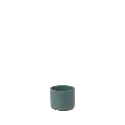 [67214] Pearce pot round matte dark green - 4.75x4"