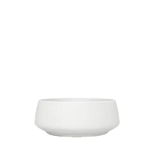[67253] Odette bowl round matte white - 11.5x5.5"