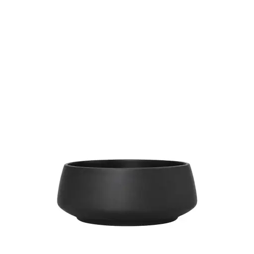 [67255] Odette bowl round matte black - 11.5x5.5"